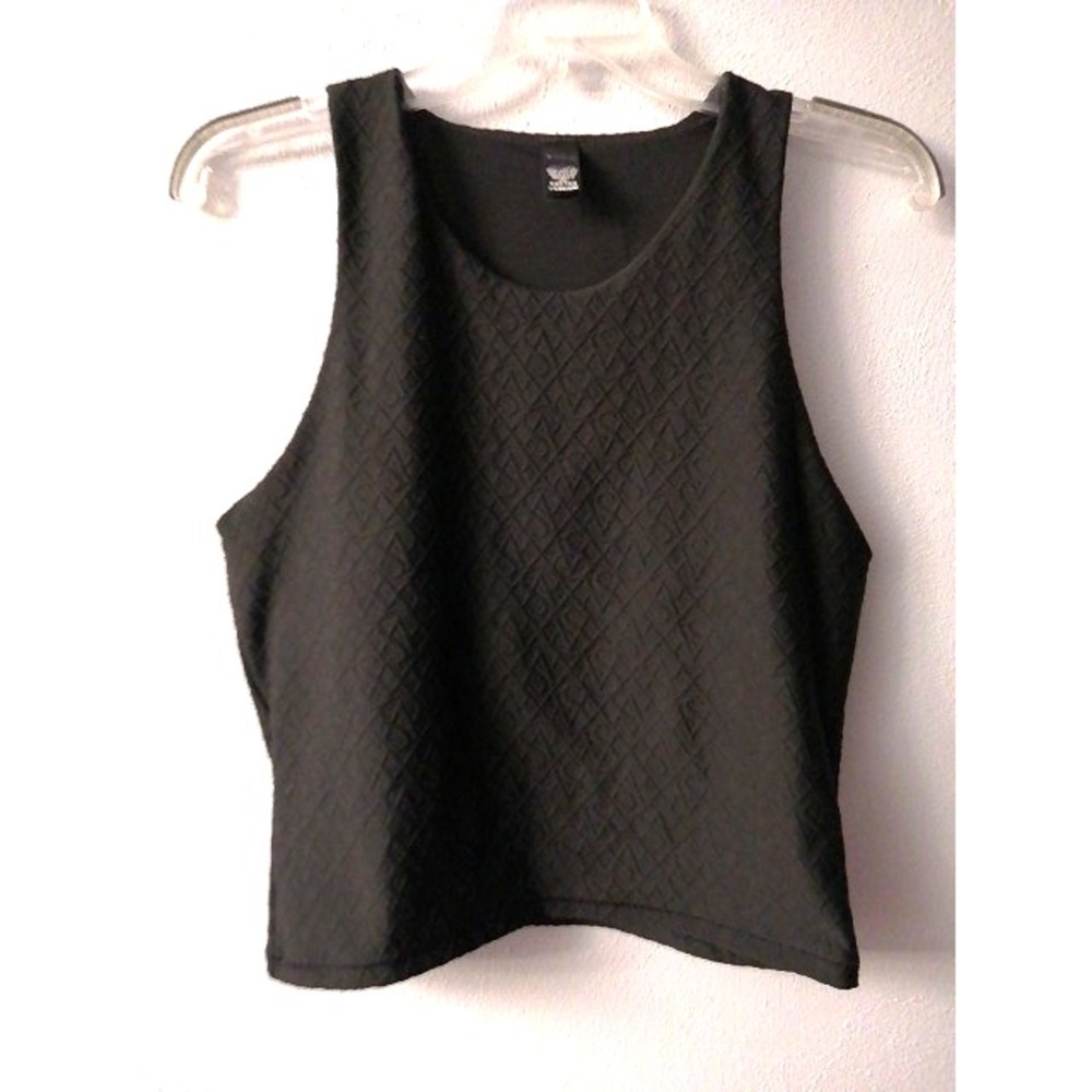 Victoria's Secret Womens Sport Tank Black L Racerback Lined Athletic Stretch